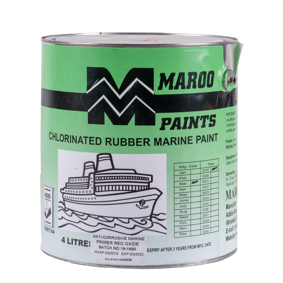 CHLORINATED RUBBER BASED PAINT